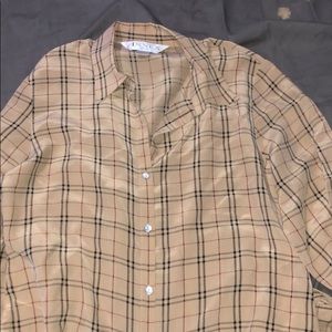 Burberry-like dress shirt